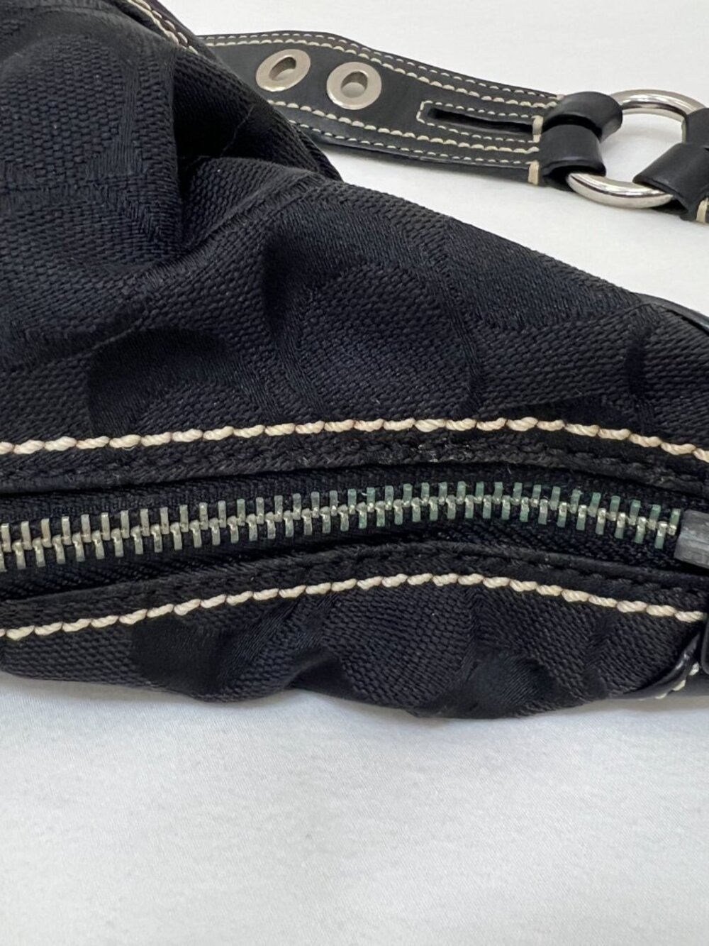 Coach Black Hobo Crescent Shoulder Bag in Style 10600 - Picture 12 of 16